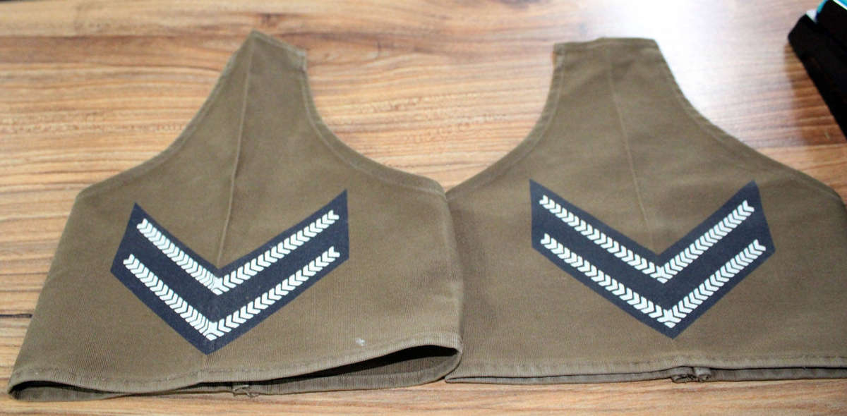 SADF Corporal Brassards pair