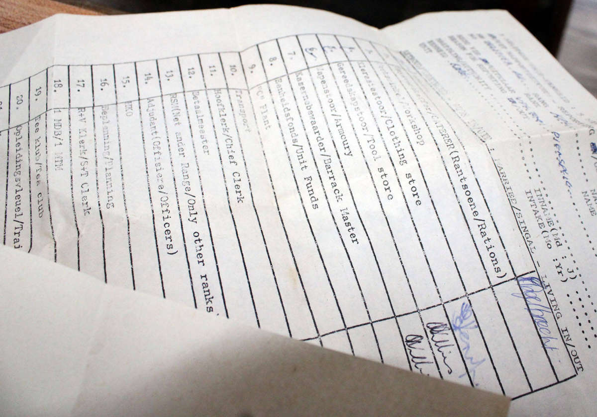 SADF Document lot