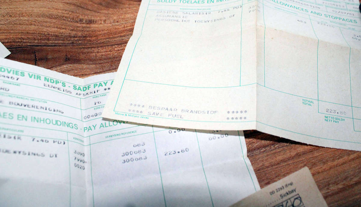 SADF Document lot