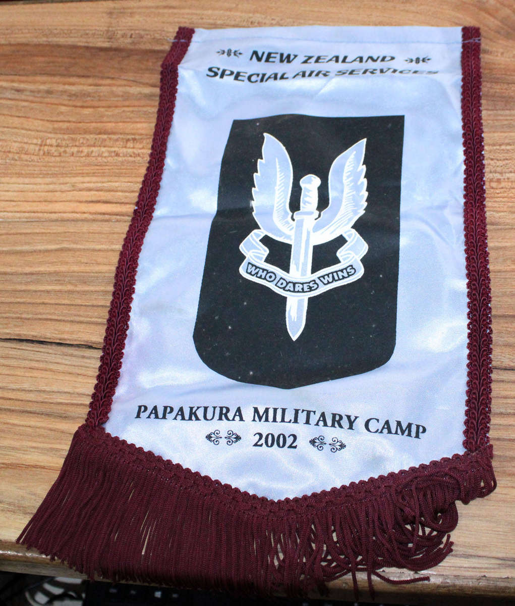 New Zealand SAS banner