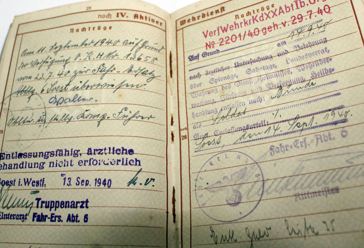 WW2 German Wehrpas