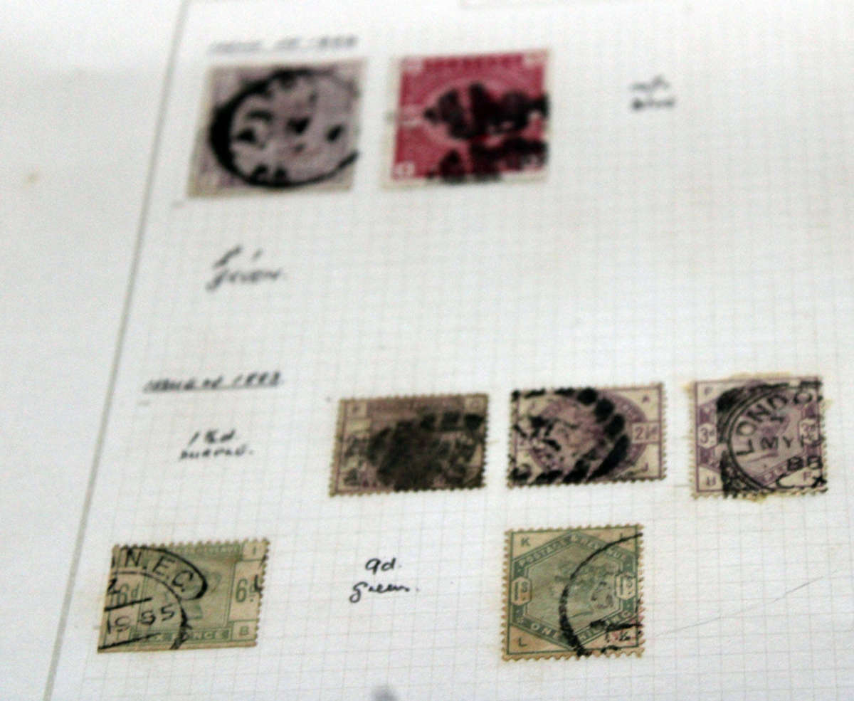 British Stamp collection going from 1840 to 1955 (including penny black)
