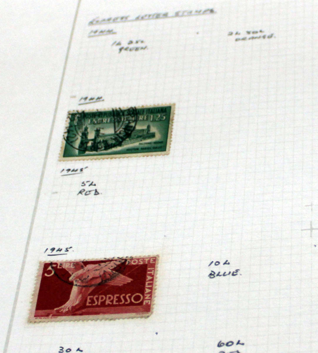 Italian Stamp collection going from 1863 to 1948
