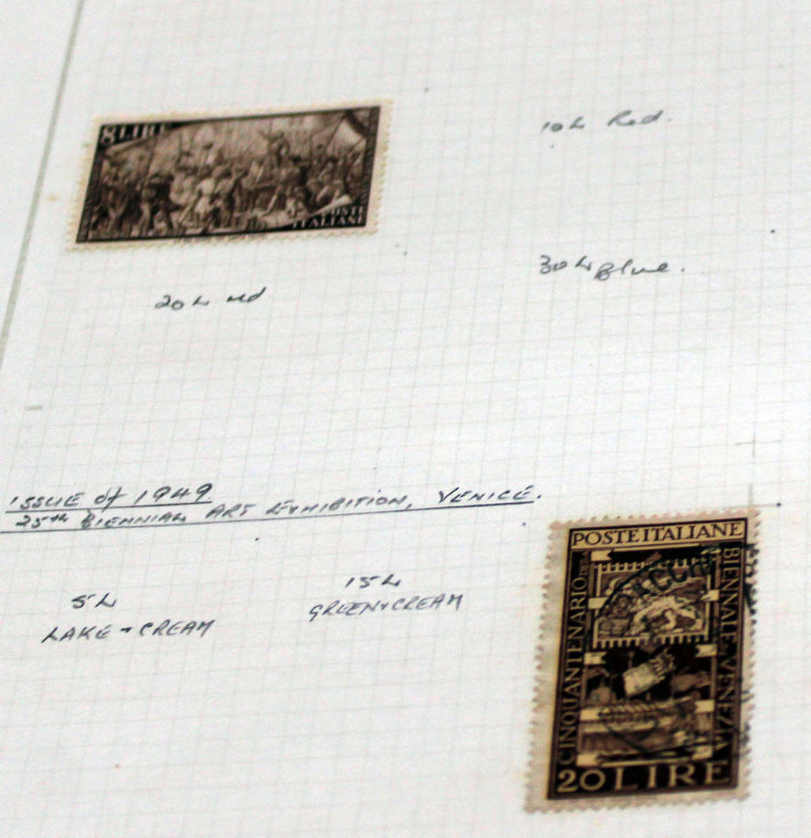 Italian Stamp collection going from 1863 to 1948