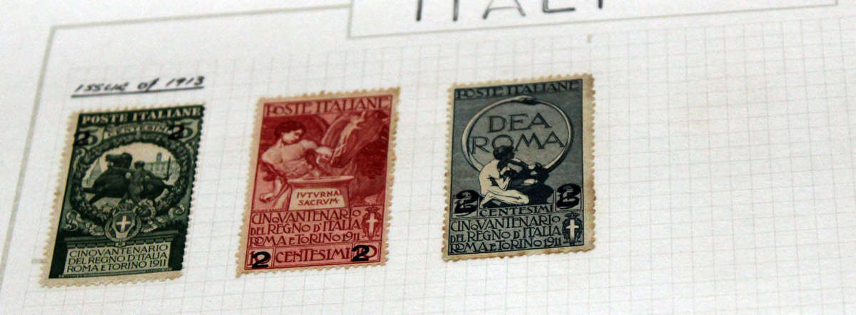 Italian Stamp collection going from 1863 to 1948