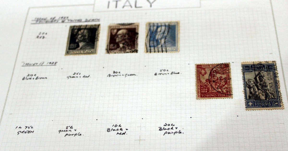 Italian Stamp collection going from 1863 to 1948