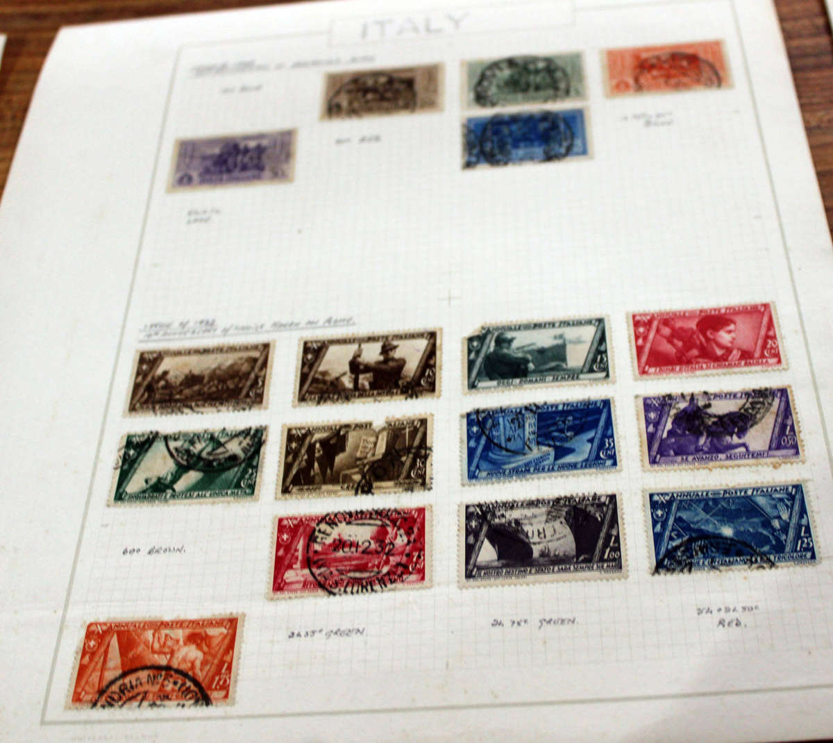 Italian Stamp collection going from 1863 to 1948