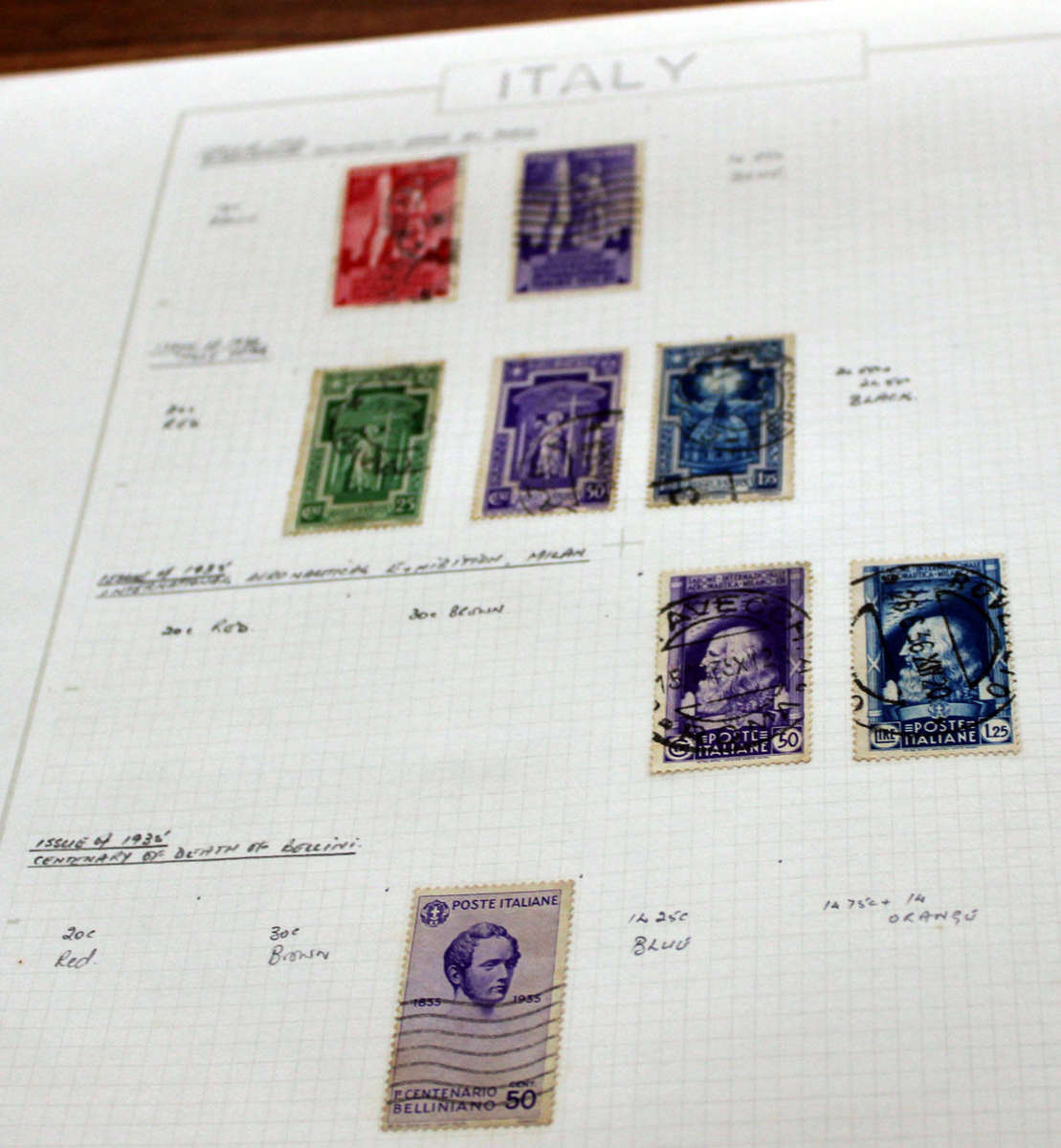 Italian Stamp collection going from 1863 to 1948