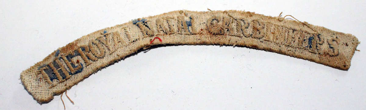 Royal Natal Carbineers cloth title