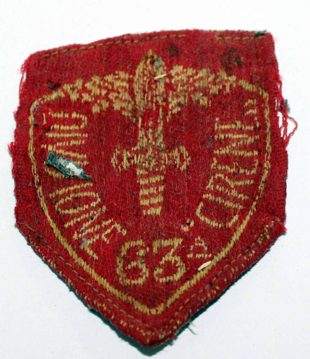 WW2 Italian 63 Division Cirene cloth badge