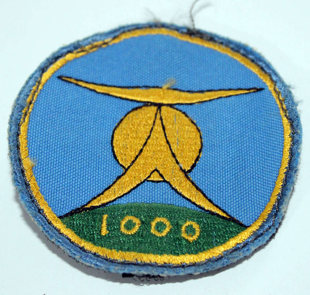 Original SAAF Alouette 1000 hours patch