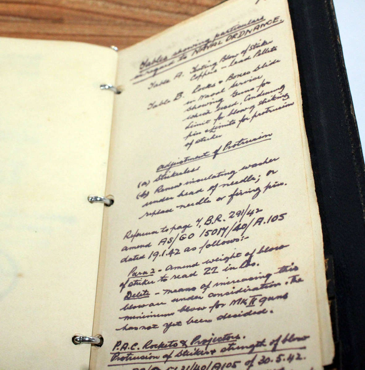 Original WW2 Diary/ Notebook