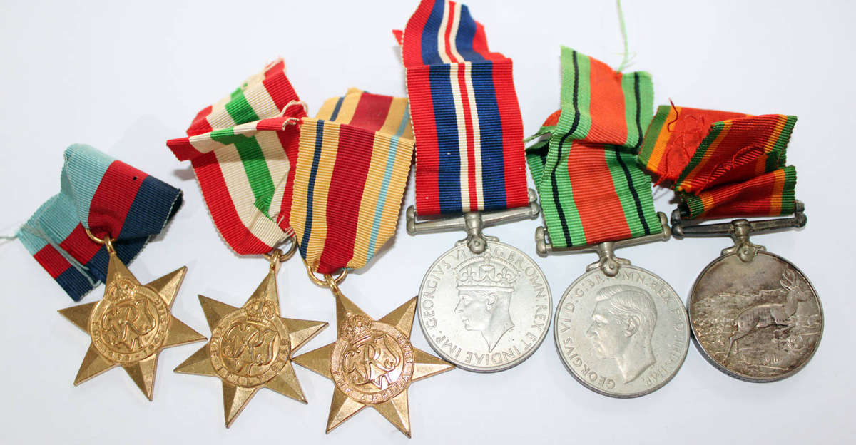 WW2 South African Medal Group
