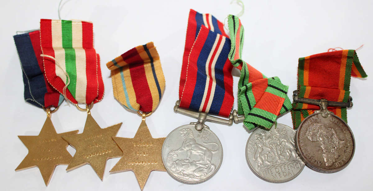 WW2 South African Medal Group