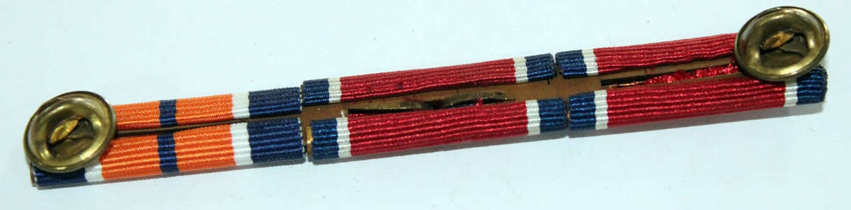 Ribbon bar with JCD ribbon decoration