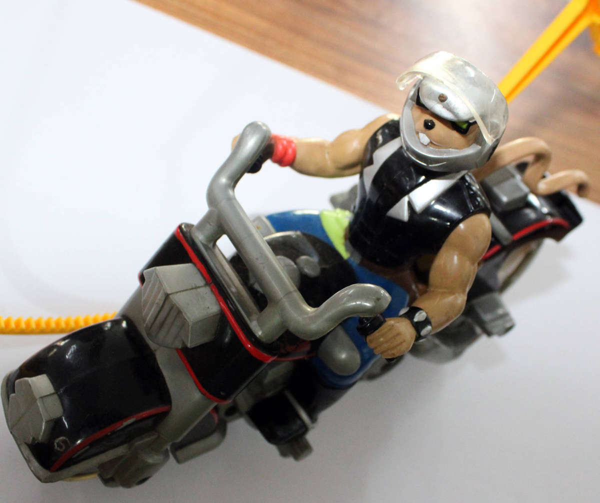 1993 Galoob Biker Mice from Mars Throttle's Blazin Cycle