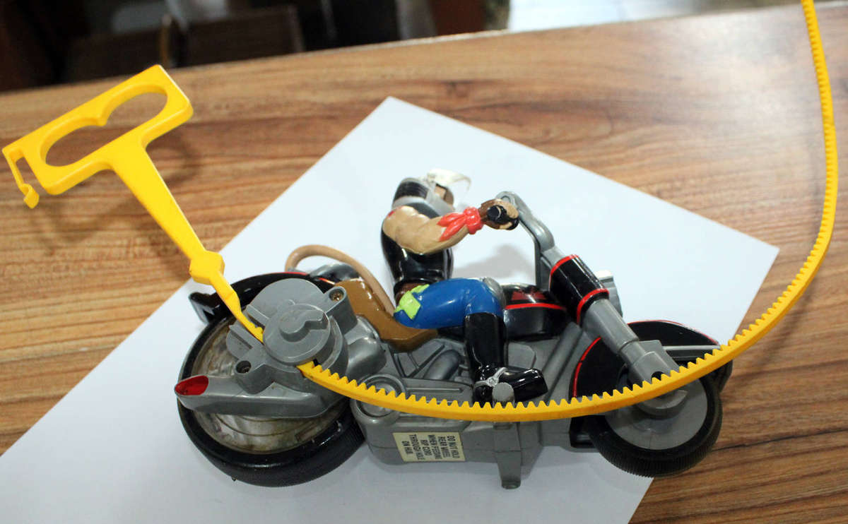 1993 Galoob Biker Mice from Mars Throttle's Blazin Cycle