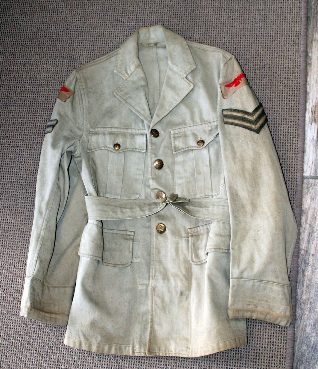 WW2 Royal Airforce NCO's khaki drill tunic