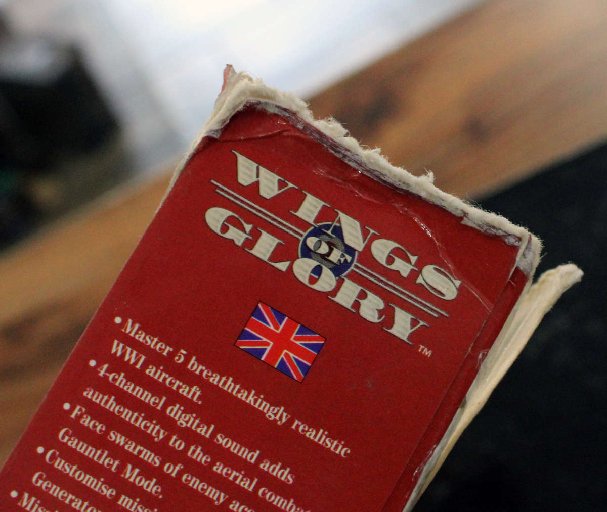 Vintage Big box PC game: Wings of Glory (CD)
