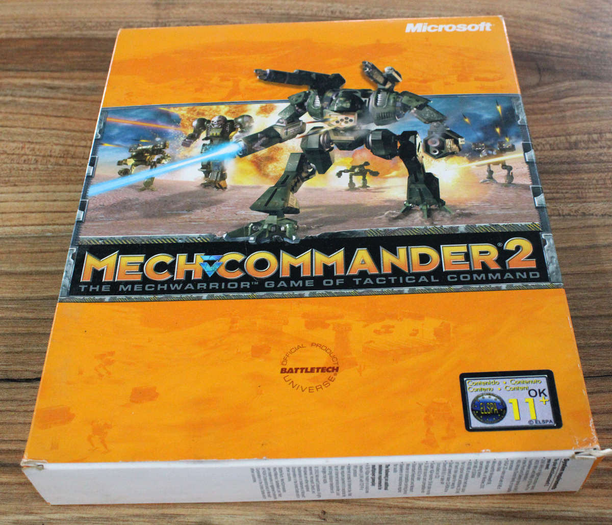 Vintage Big box PC game: Mech Commander 2 (CD)