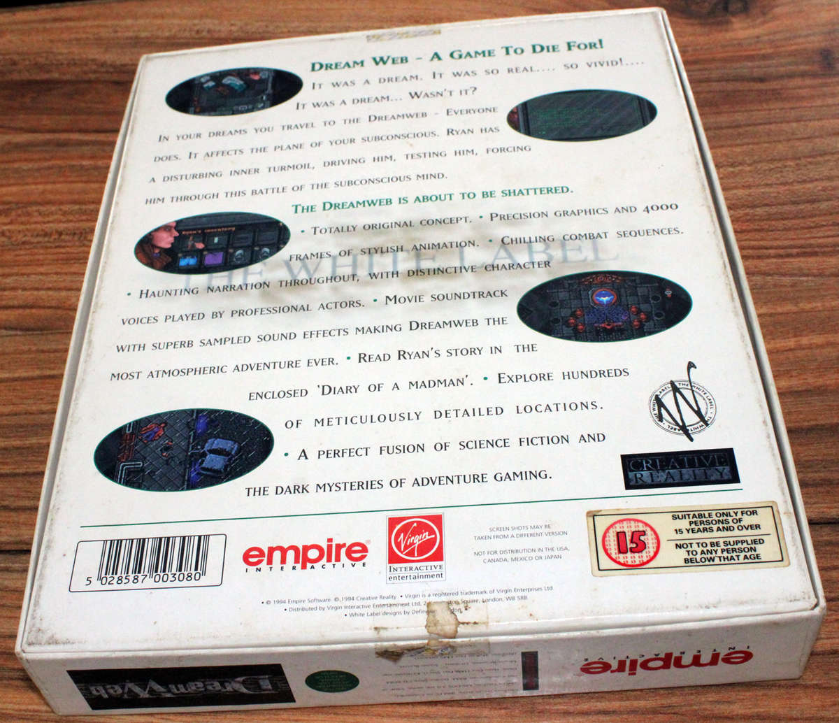 Retro Big box PC game: Dreamweb