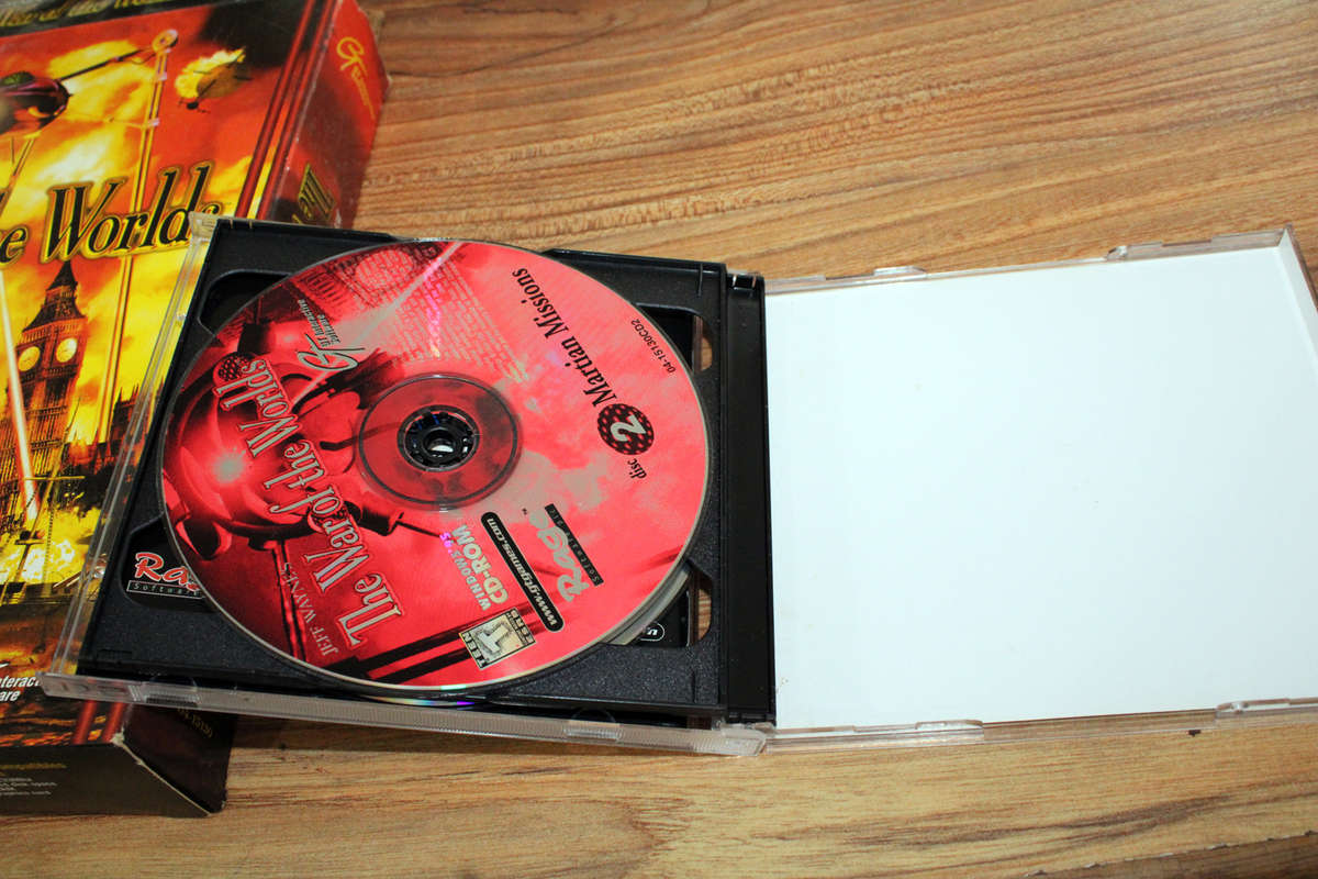 Retro Big box PC game: War of the Worlds