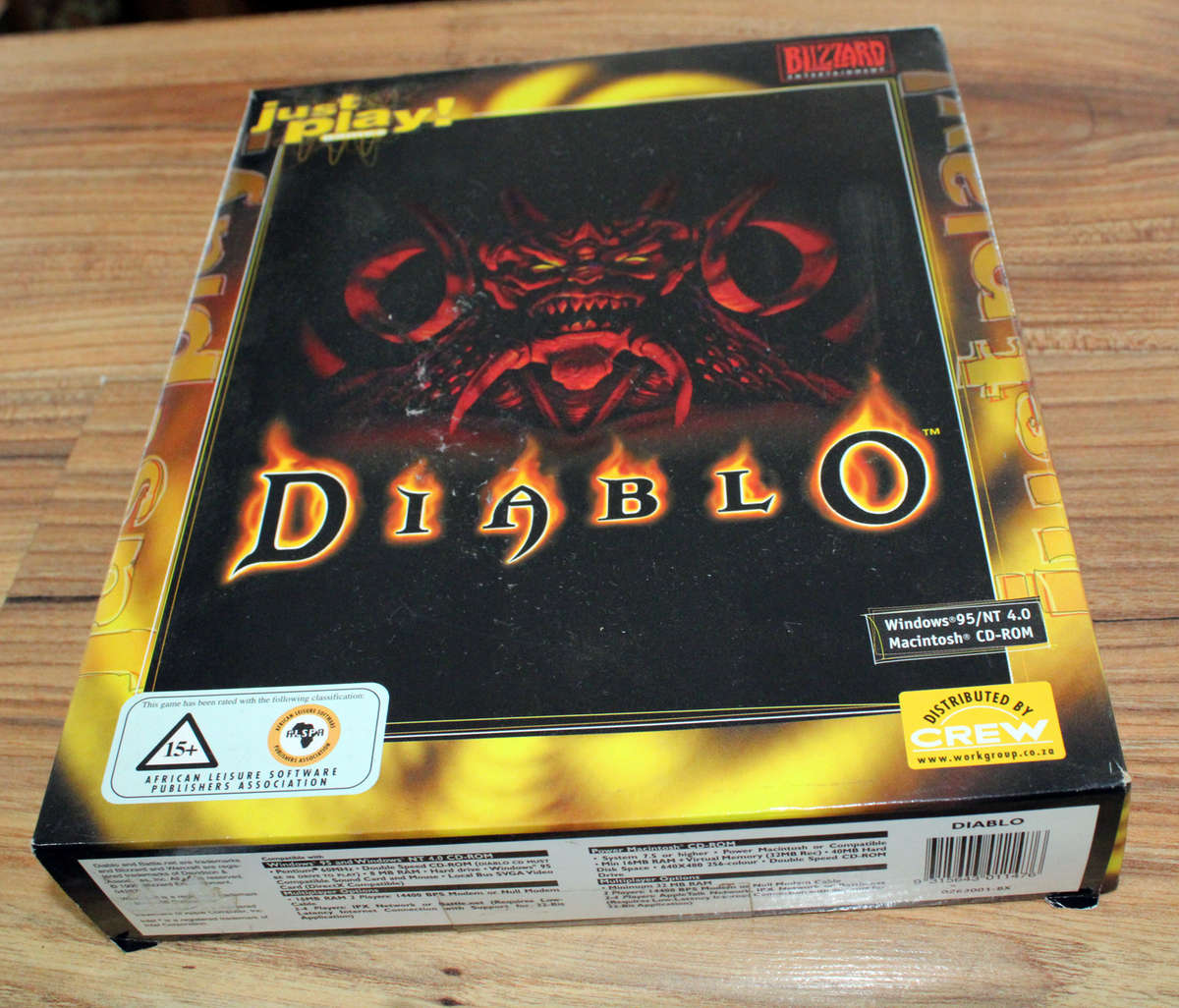 Retro Big box PC game: Diablo