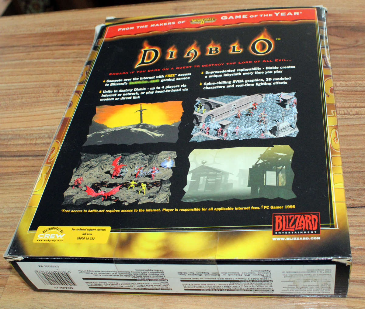 Retro Big box PC game: Diablo
