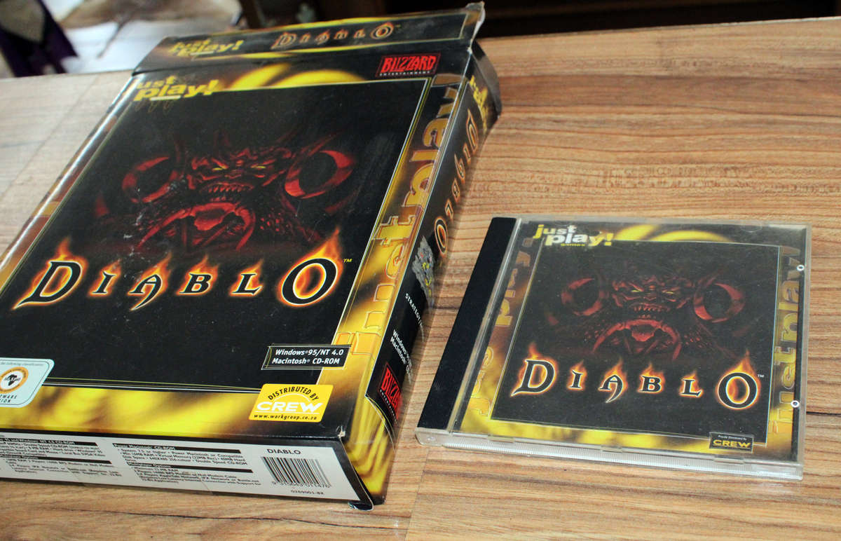 Retro Big box PC game: Diablo
