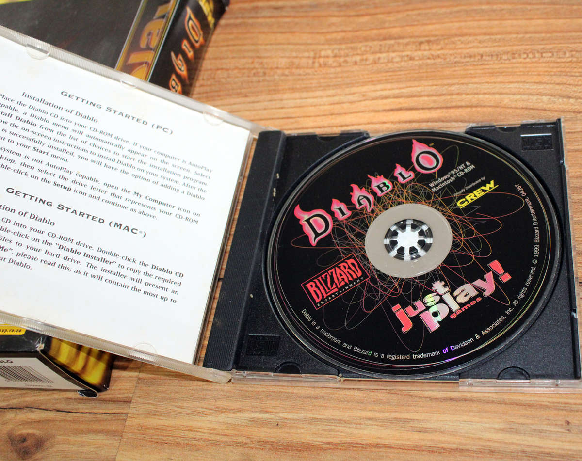 Retro Big box PC game: Diablo