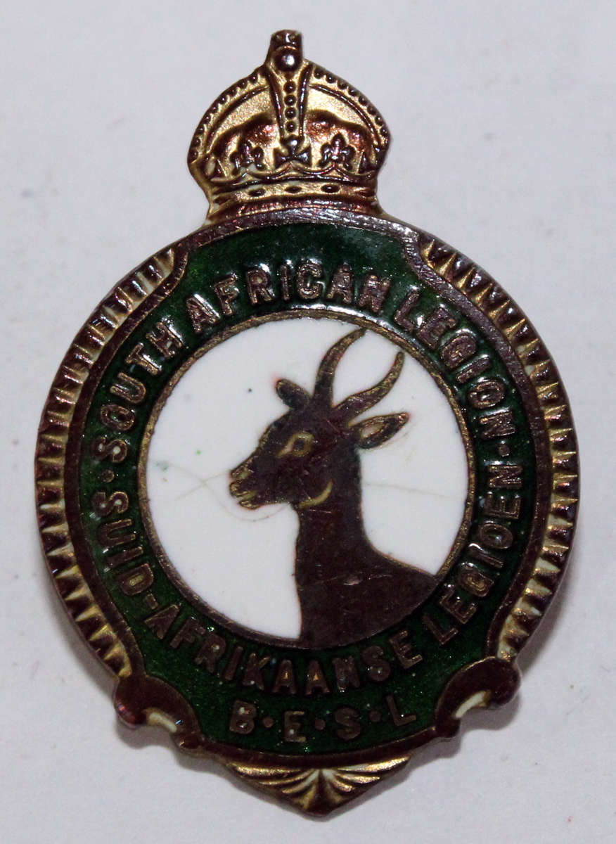 SA Legion button badge