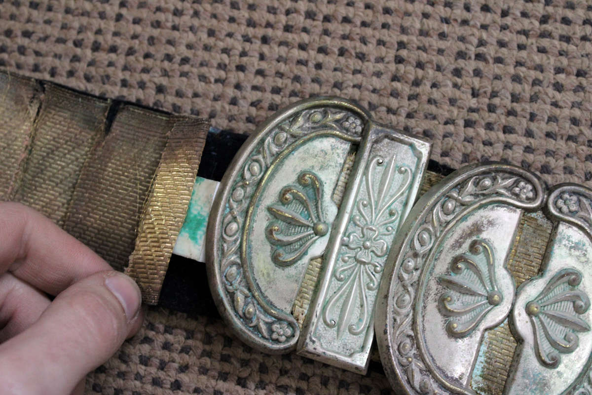 WW2 Italian Officer's sash and ammo pouch