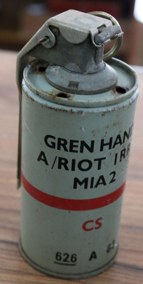 Inert SADF Gas grenade