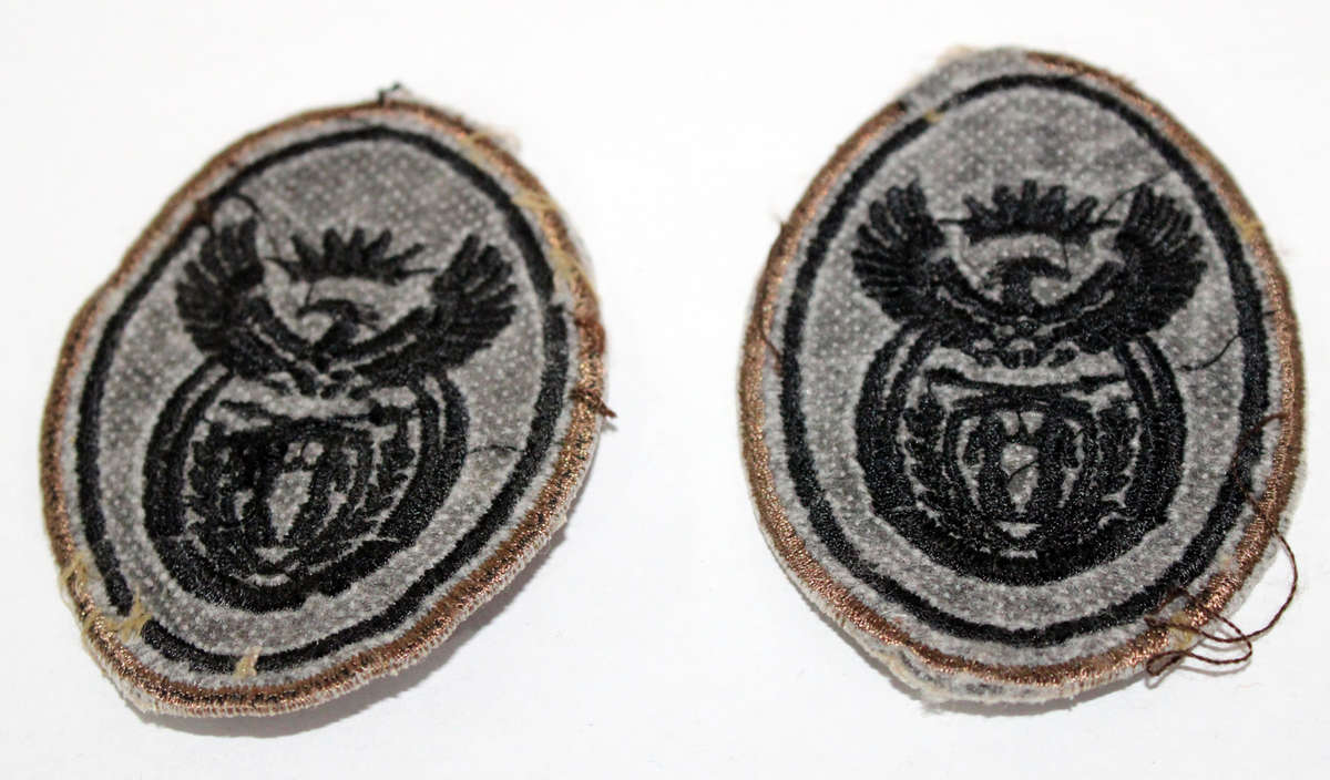 2x SANDF Warrant Officer ranks