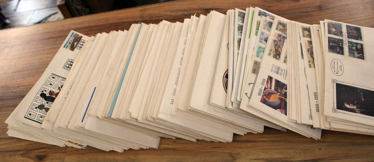 Over 100 First day covers lot 1