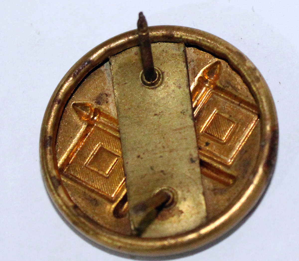 US Army Signals collar disk