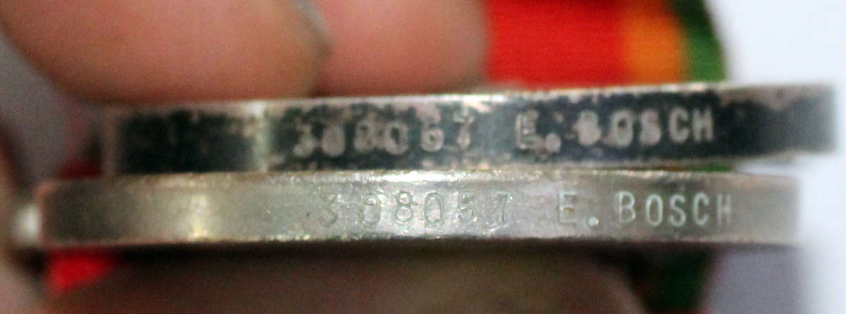 WW2 Medal pair -Voortrekkerhoogte HQ