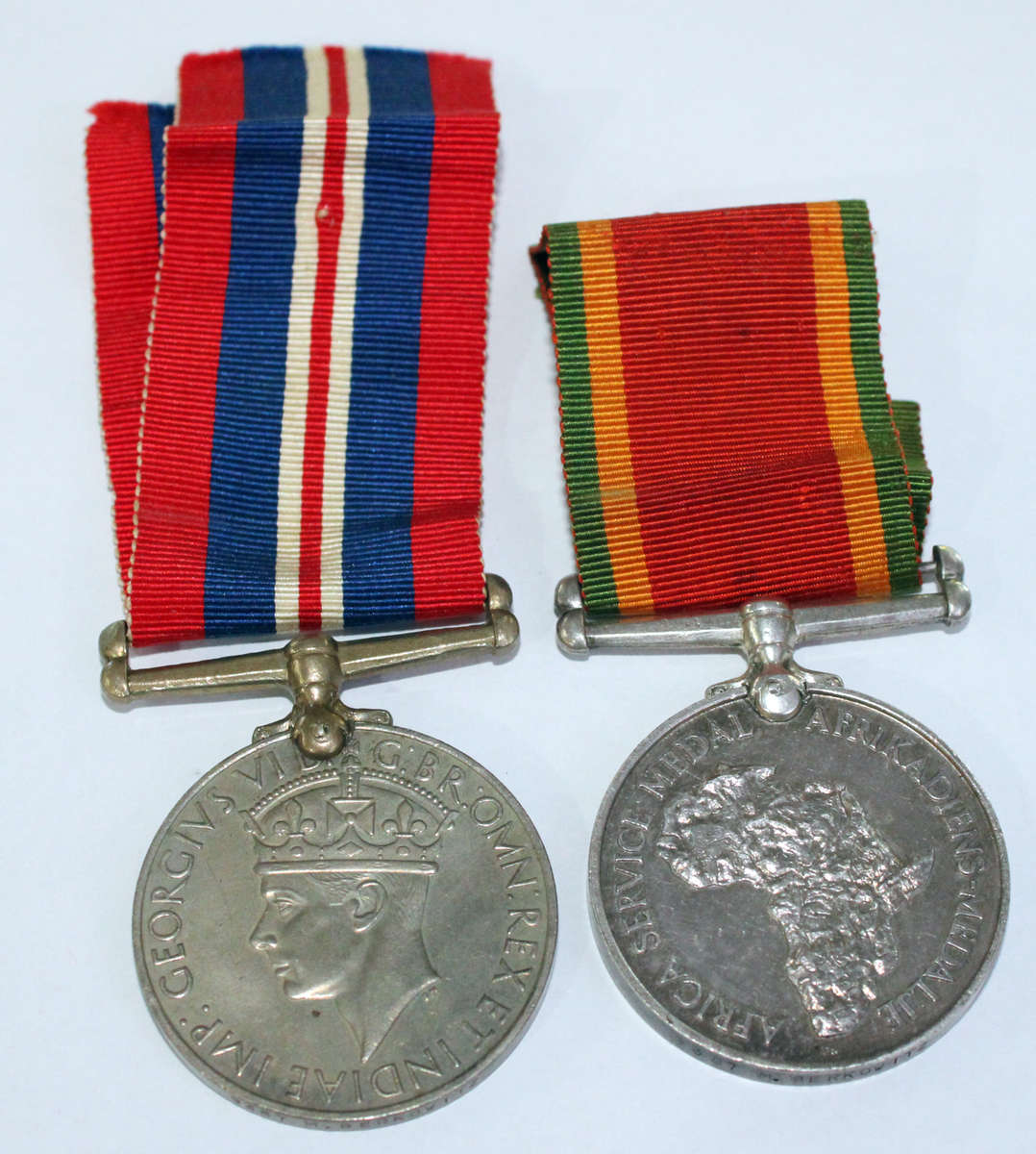 WW2 Medal pair -Die Middelanse Regiment