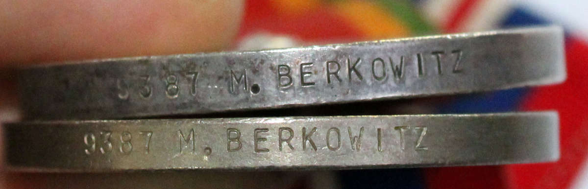 WW2 Medal pair -Die Middelanse Regiment