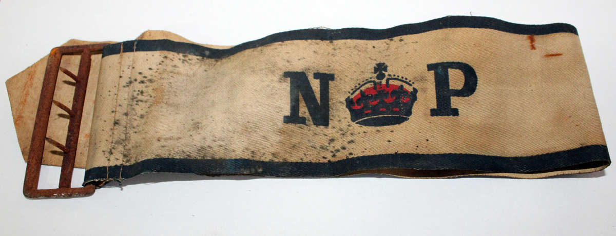 WW2 Royal Navy Provost arm band