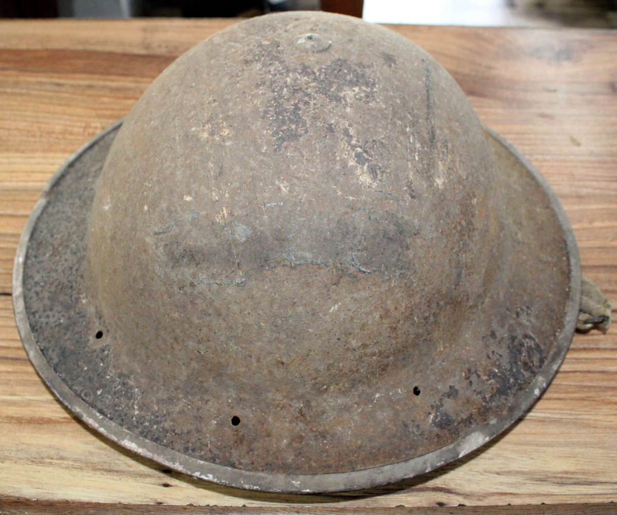 WW2 South African Brodie helmet