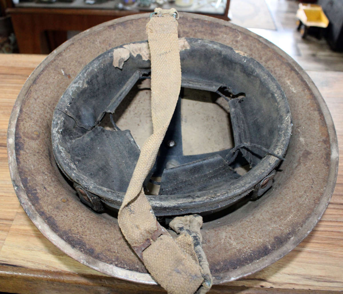 WW2 South African Brodie helmet
