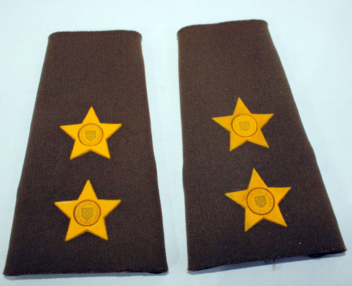 SADF Lieutenant Slip on ranks