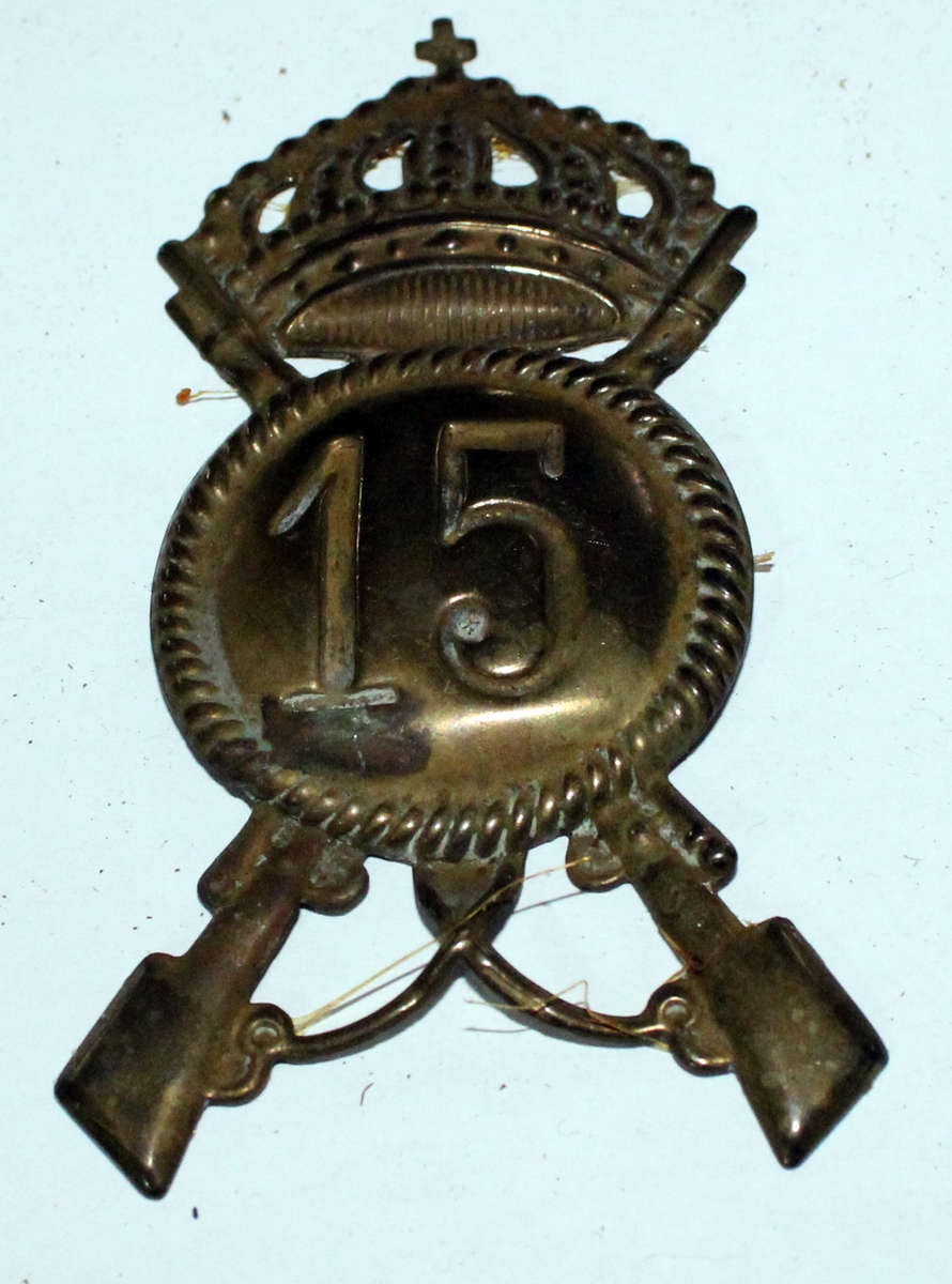 WW2 Italian 15th Infantry badge