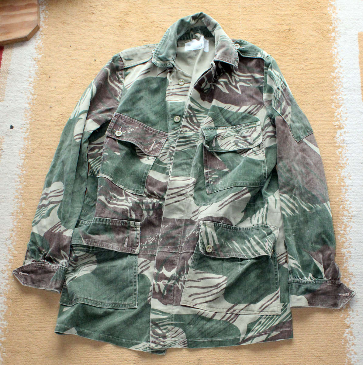 Original Rhodesian Army bush jacket