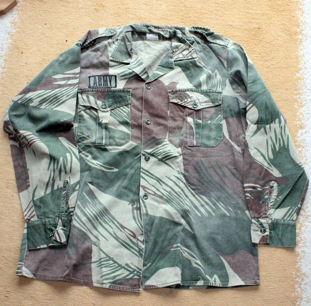 Original Rhodesian Army bush jacket
