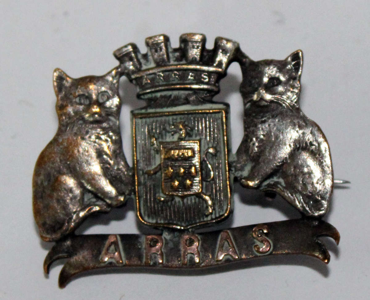 WW1 Arras Battle brooch