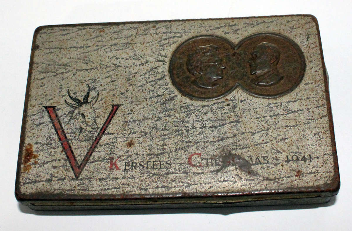 WW2 Cigarette tin