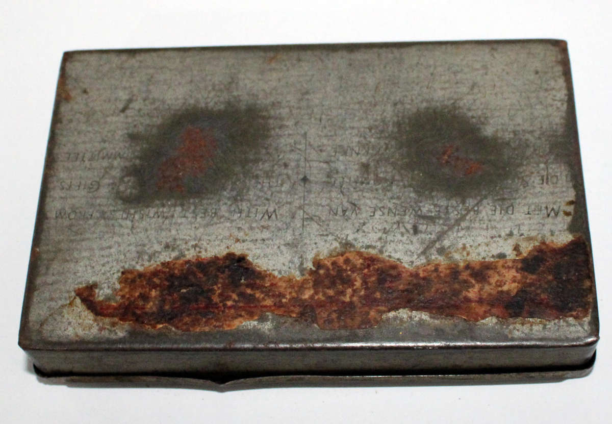 WW2 Cigarette tin