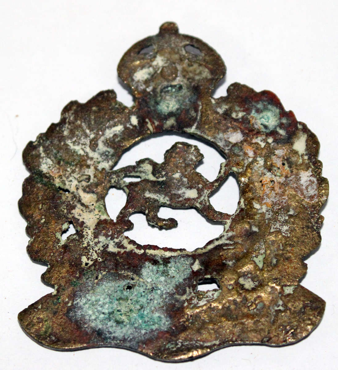 Royal Australian Light Horse Cap badge (damaged)